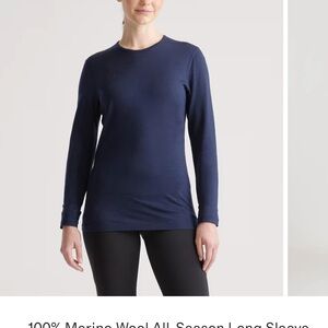 Quince Merino wool base layer
